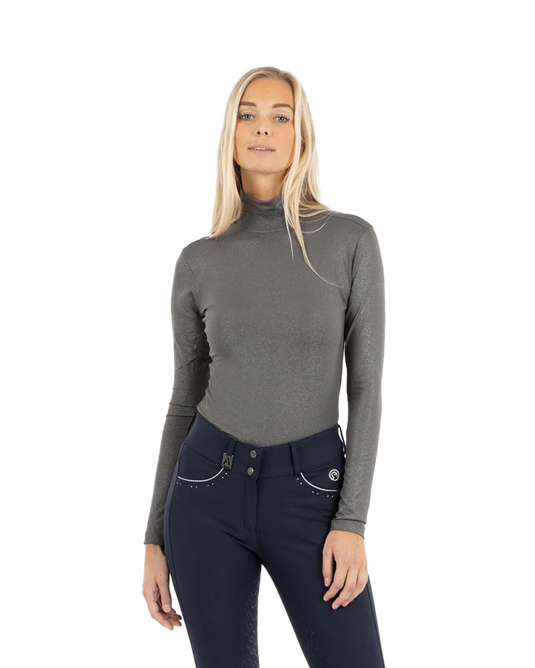 Anky Mockneck Shirt Tops Anky Technical - Equestrian Fashion Outfitters