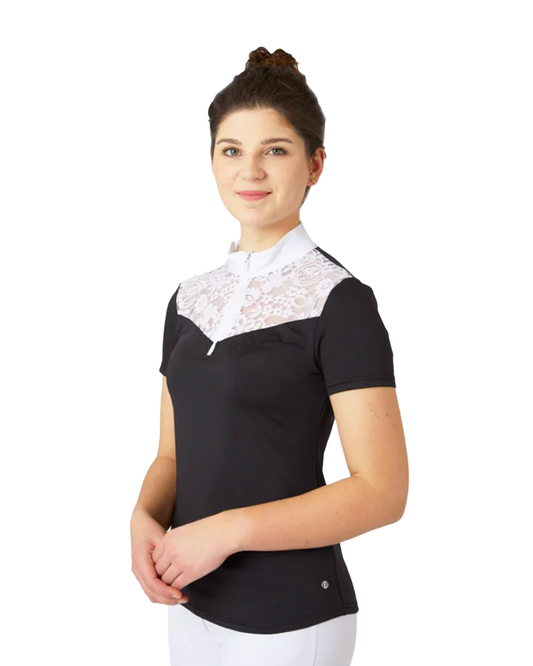 B Vertigo Kayla Laced Show Shirt Show Shirts Horze Equestrian - Equestrian Fashion Outfitters