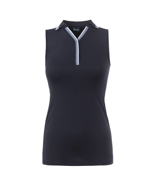 Cavallo Fleur Sleeveless Polo Tops Cavallo - Equestrian Fashion Outfitters