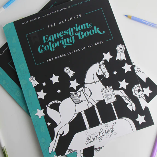 Equestrian Colouring Book Accessories Hunt Seat Paper Co. - Equestrian Fashion Outfitters