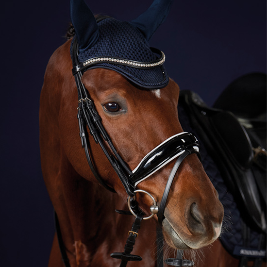 Crystal Brilliance Fly Veil Fly Veil Schockemohle - Equestrian Fashion Outfitters