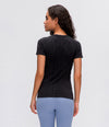 Cypress Seamless Short Sleeve Shirt Tops Elevated Equestrian - Equestrian Fashion Outfitters