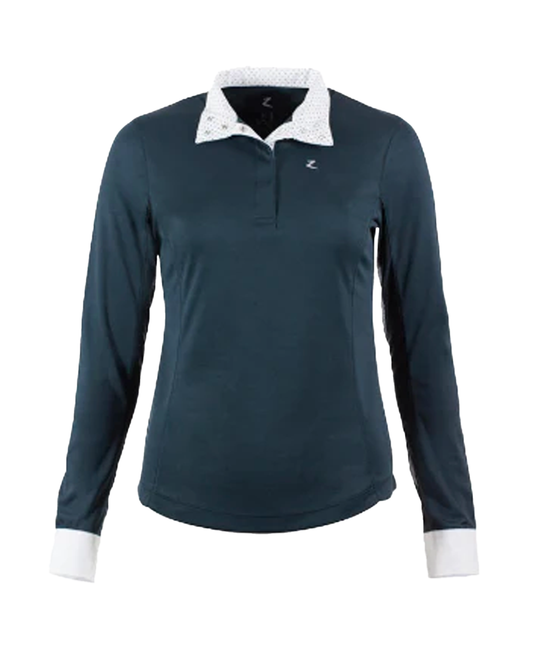 Horze Blaire Long Sleeve Show Shirt Show Shirts Horze Equestrian - Equestrian Fashion Outfitters