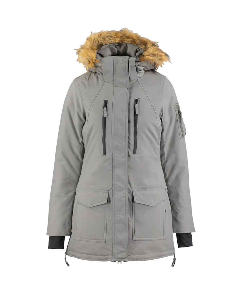 Female sales parka coat