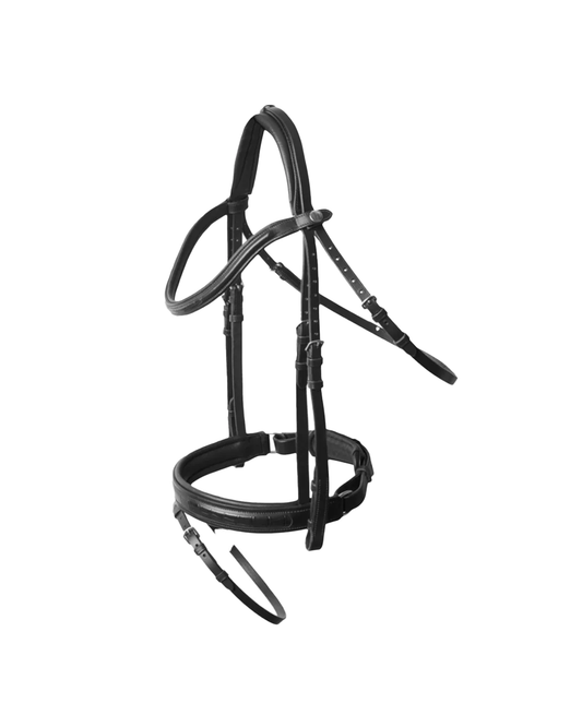 Horze Smoky Anatomic Snaffle Bridle Bridles Horze Equestrian - Equestrian Fashion Outfitters