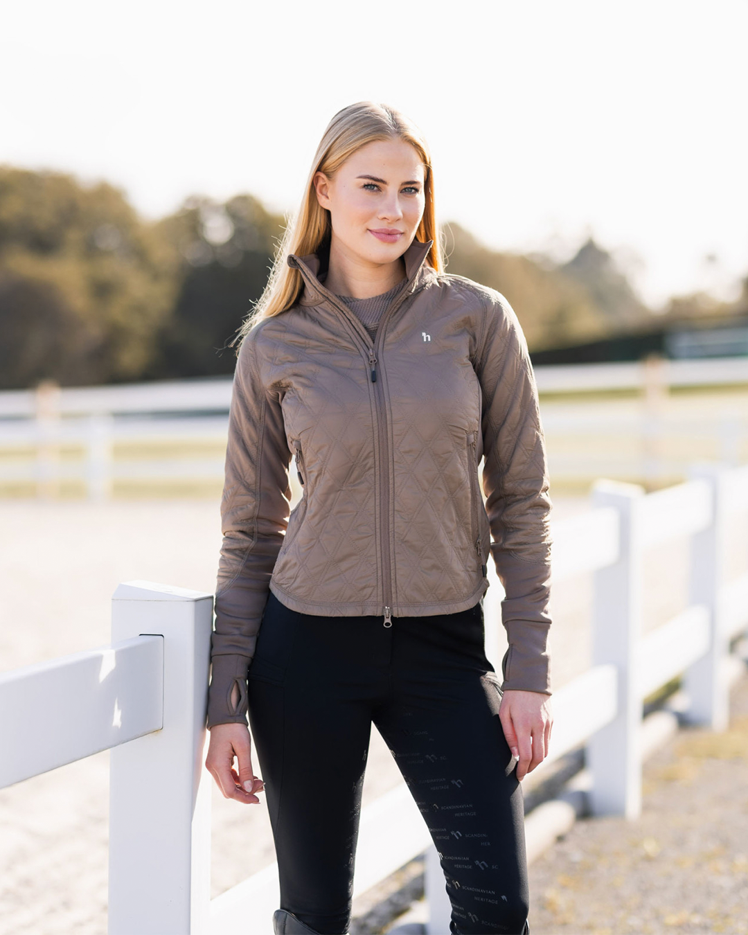 Horze Zoe Lightweight Padded Jacket Equestrian Fashion Outfitters - Equestrian Fashion Outfitters