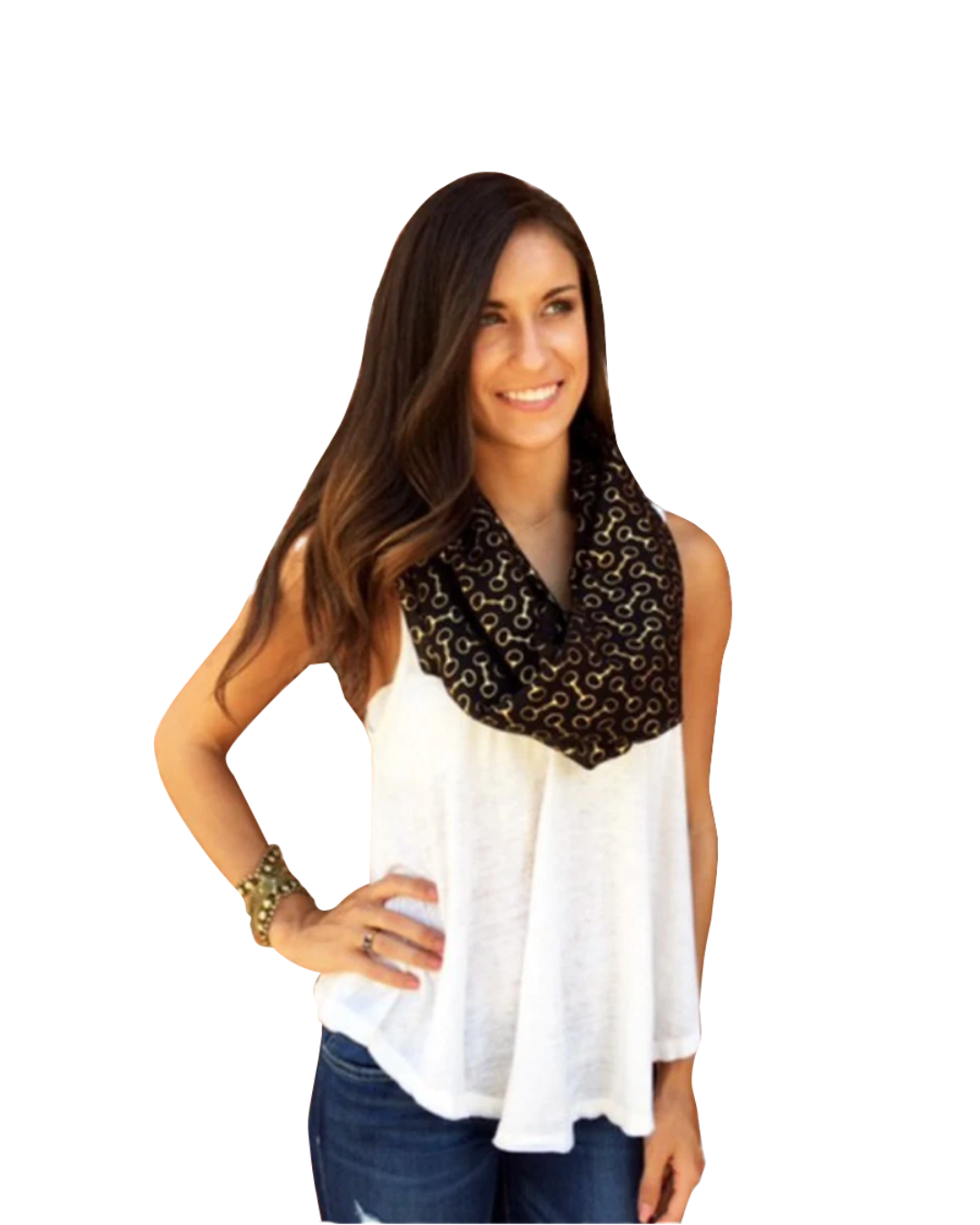 Infinity Bit Scarf Accessories No Name - Equestrian Fashion Outfitters