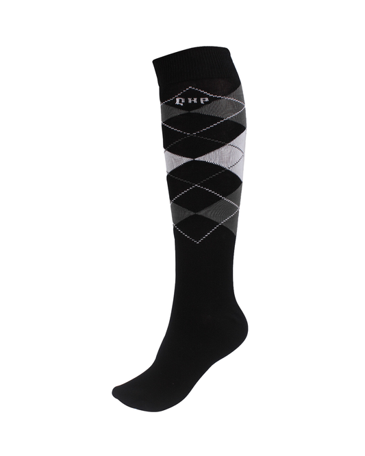 QHP Argyle Knee Socks