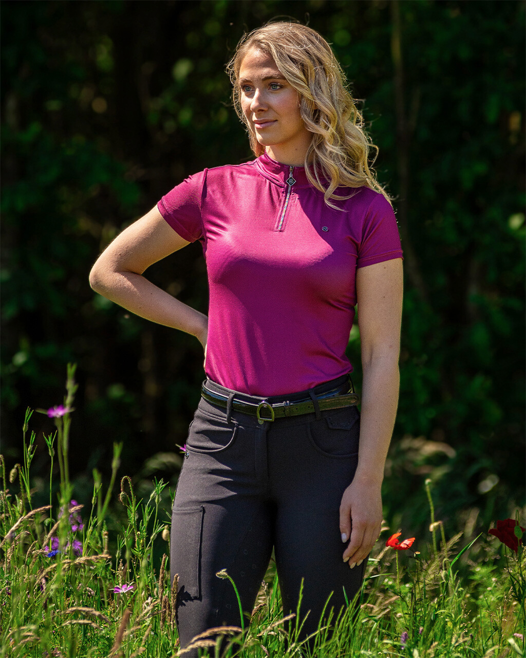 QHP Djune Sport Shirt QHP - Equestrian Fashion Outfitters