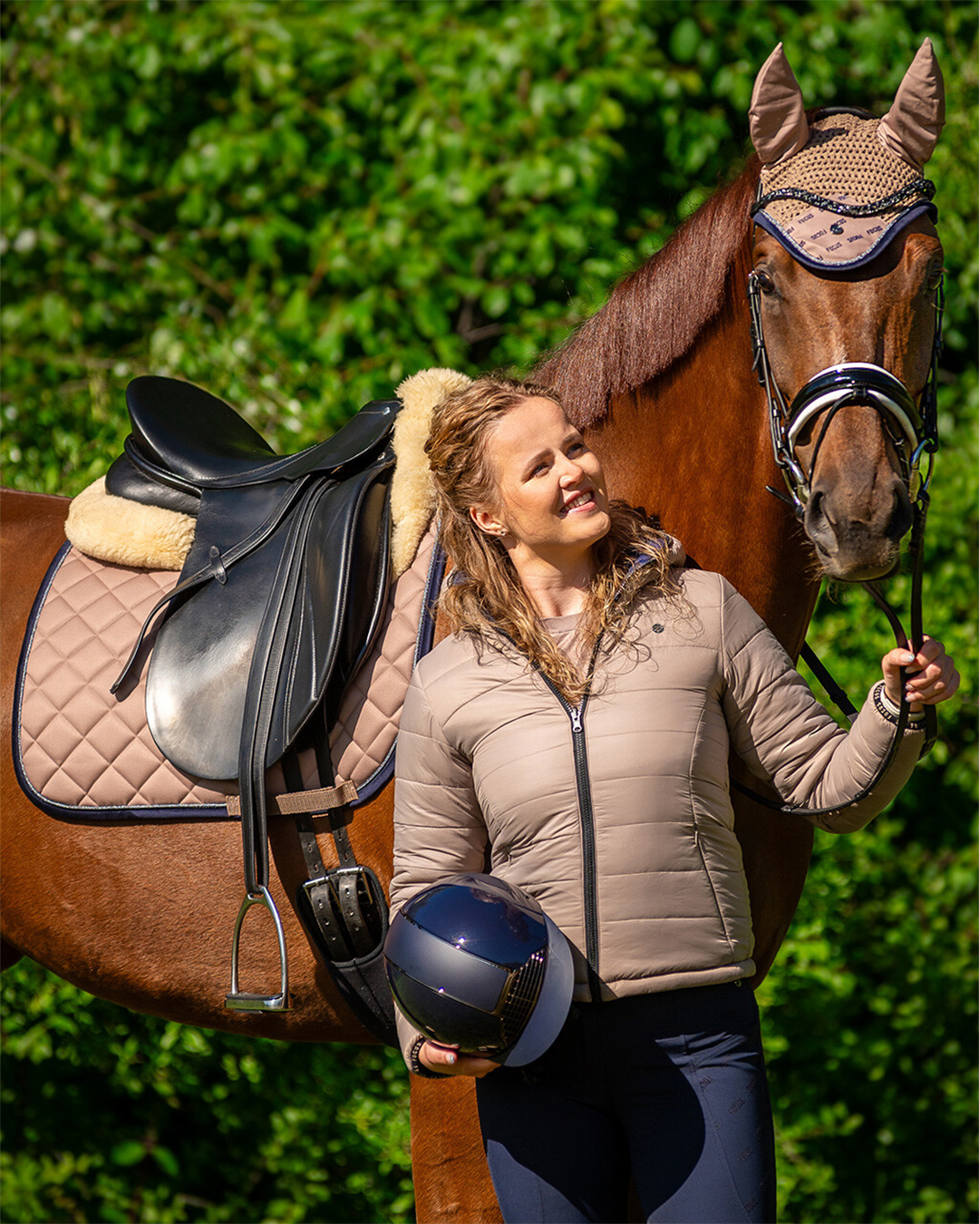 QHP Summer Focus Saddle Pad QHP - Equestrian Fashion Outfitters