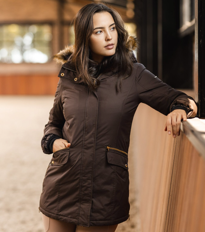 Horze Mikaela Winter Parka Coats & Jackets Horze Equestrian - Equestrian Fashion Outfitters