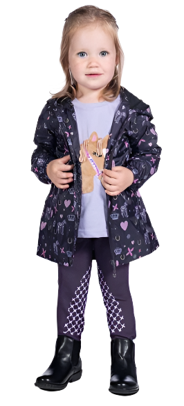 HKM Lola rain jacket Dark Lilac