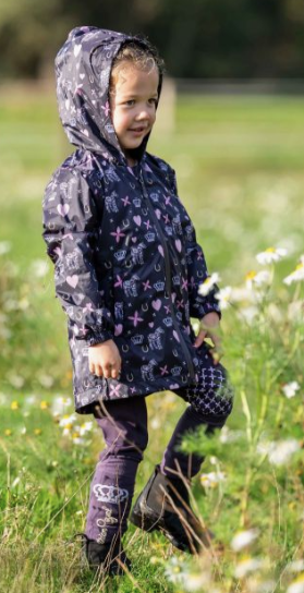 HKM Lola rain jacket Dark Lilac