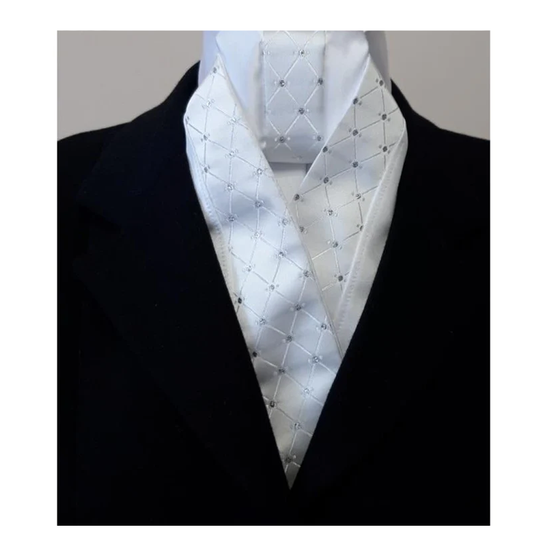 Showquest Lady Samlesbury Ready-tied Stock Tie Stock Tie Showquest - Equestrian Fashion Outfitters
