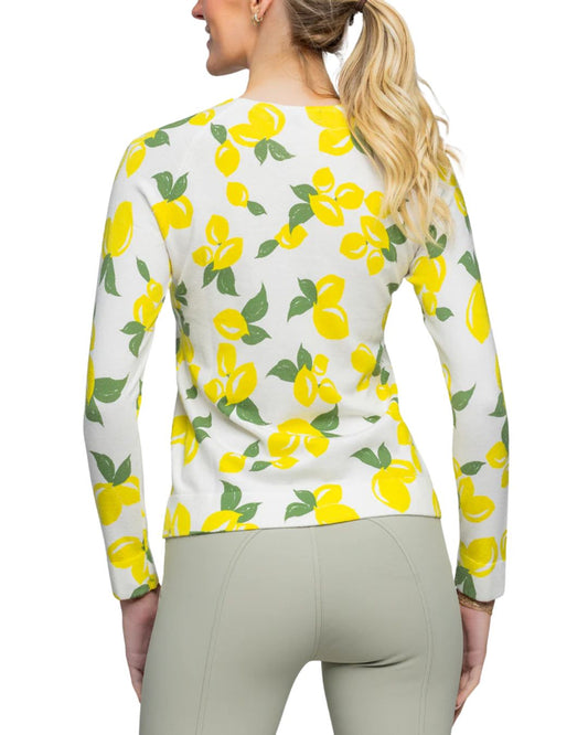 Kastel White Lemons Crewneck