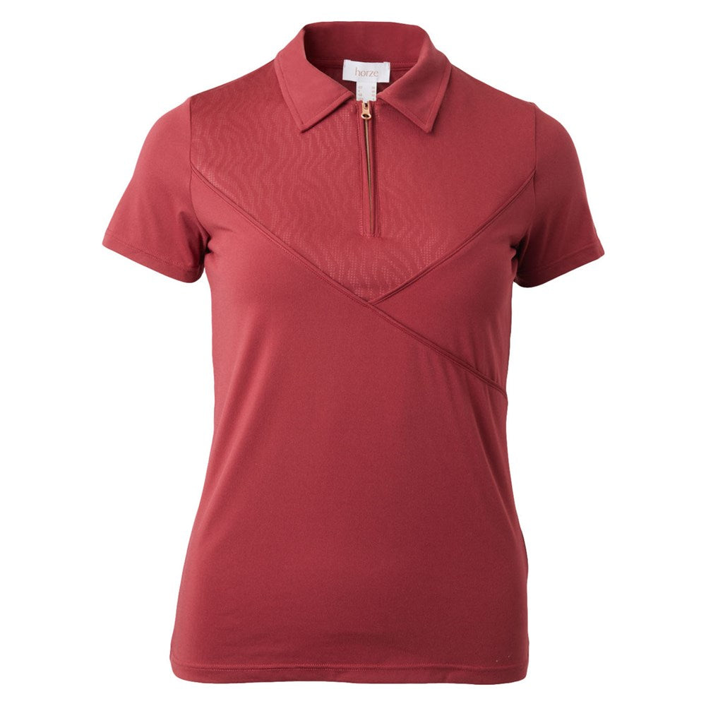 Horze Lyla Technical Polo Shirt Shirts & Tops Horze Equestrian - Equestrian Fashion Outfitters