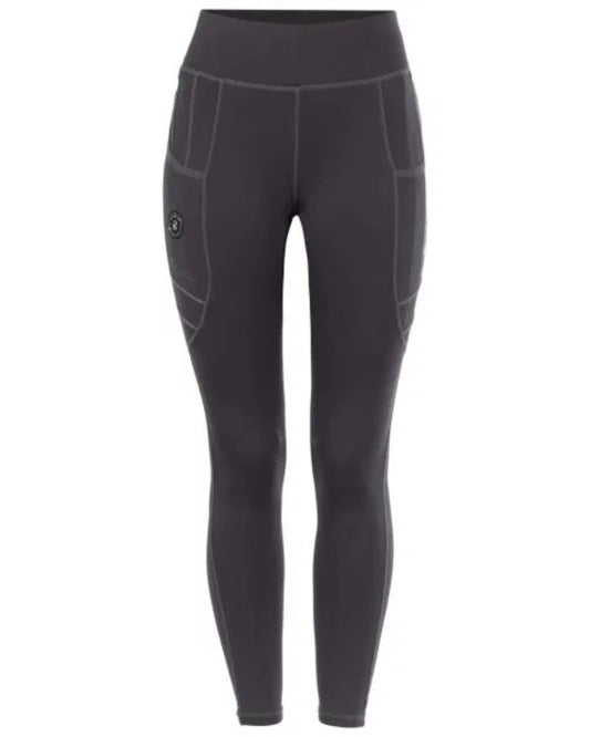 Cavallo Lin grip Riding Tights in navy blue on white background - equestrian fashion outfitters
