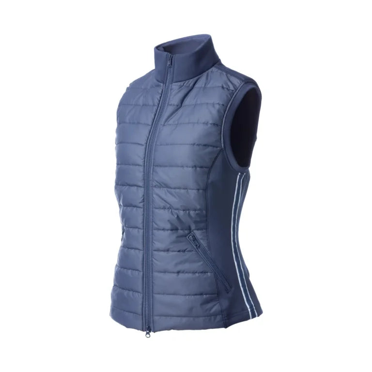 Equinavia Heidi Insulated puffer Vest in Navy Blue - equestrian fashion outfitters