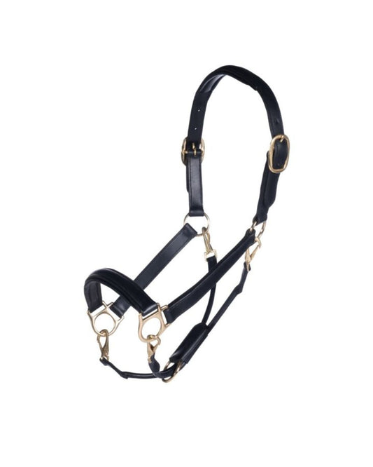HKM Leather Grooming Halter