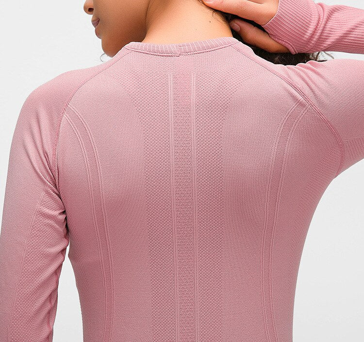 Cypress Seamless Long Sleeve Shirt Tops Elevated Equestrian - Equestrian Fashion Outfitters