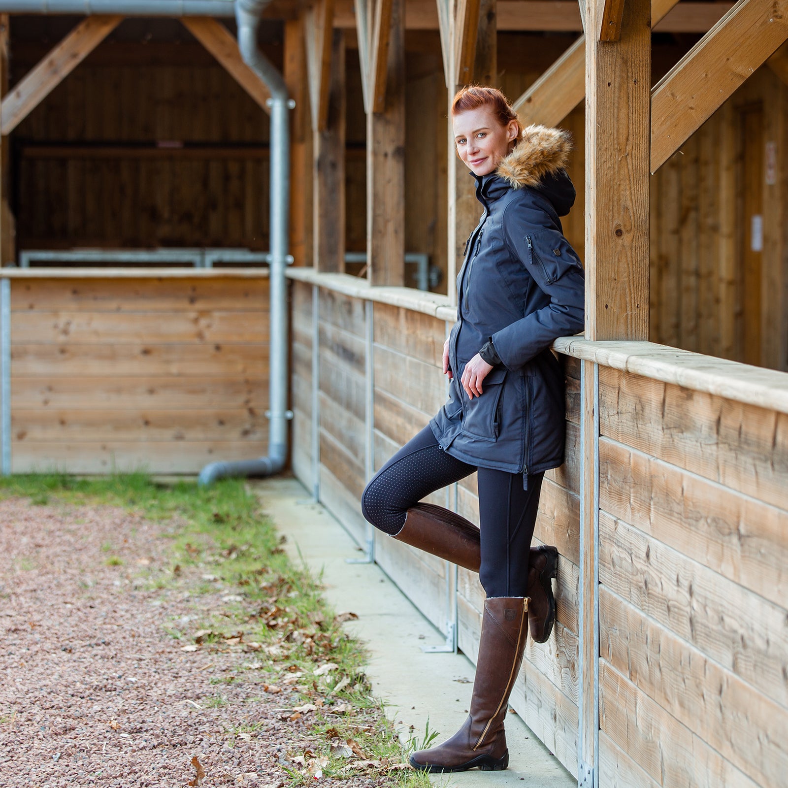 Horze Brooke Women's Parka Jacket Horze Equestrian - Equestrian Fashion Outfitters