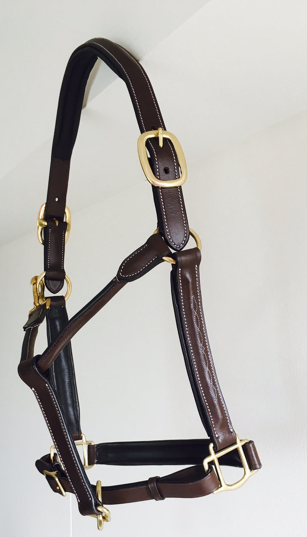 English Leather Halter Halter Equestrian Fashion Outfitters - Equestrian Fashion Outfitters