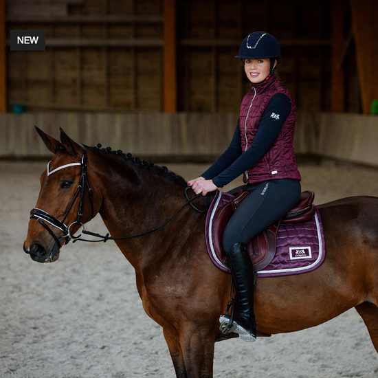 B Vertigo Jocelyn Quilted Vest Vest B Vertigo - Equestrian Fashion Outfitters