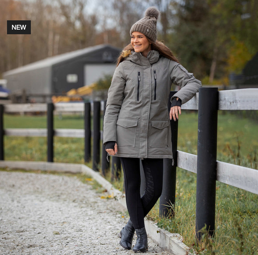 Horze Brooke Women's Parka Jacket Horze Equestrian - Equestrian Fashion Outfitters