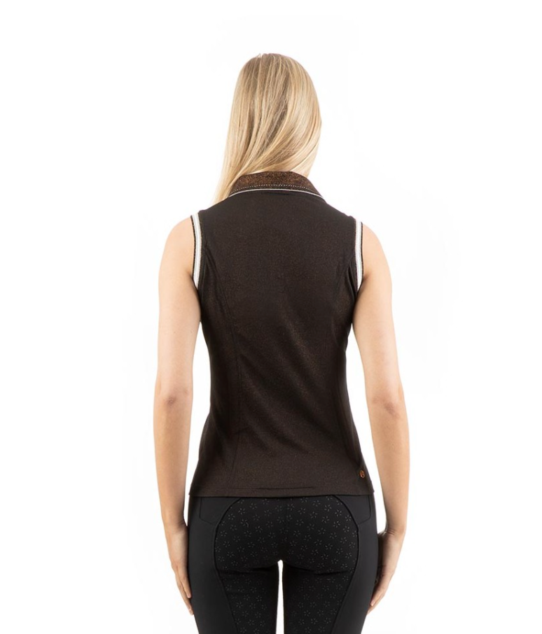 Anky Sleeveless Polo Shirt Tops Anky Technical - Equestrian Fashion Outfitters