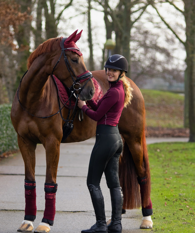 QHP Raquel Winter Tights Riding Pants QHP - Equestrian Fashion Outfitters