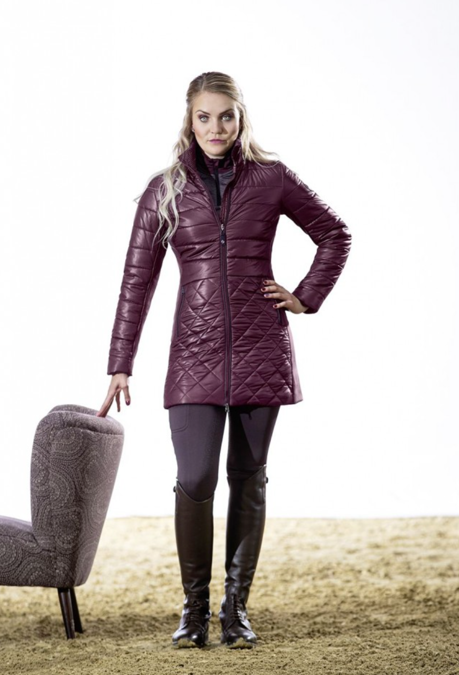 HKM Ladies Odello Quilted Jacket Coats & Jackets HKM - Equestrian Fashion Outfitters