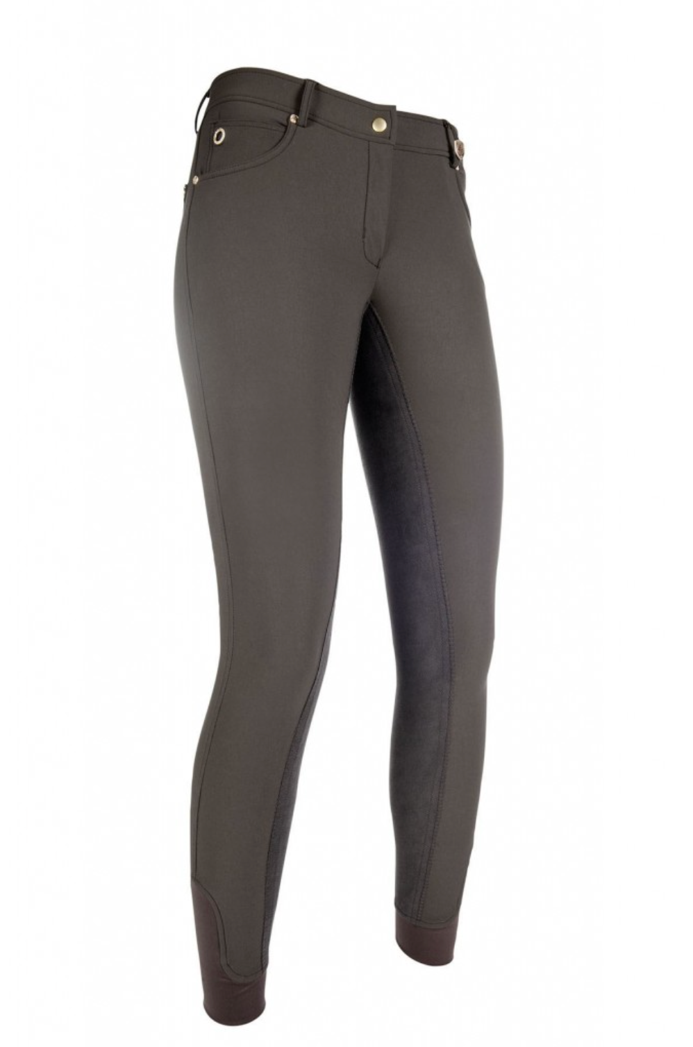 HKM Ladies Basic Full Seat Suede Breech Breeches HKM - Equestrian Fashion Outfitters