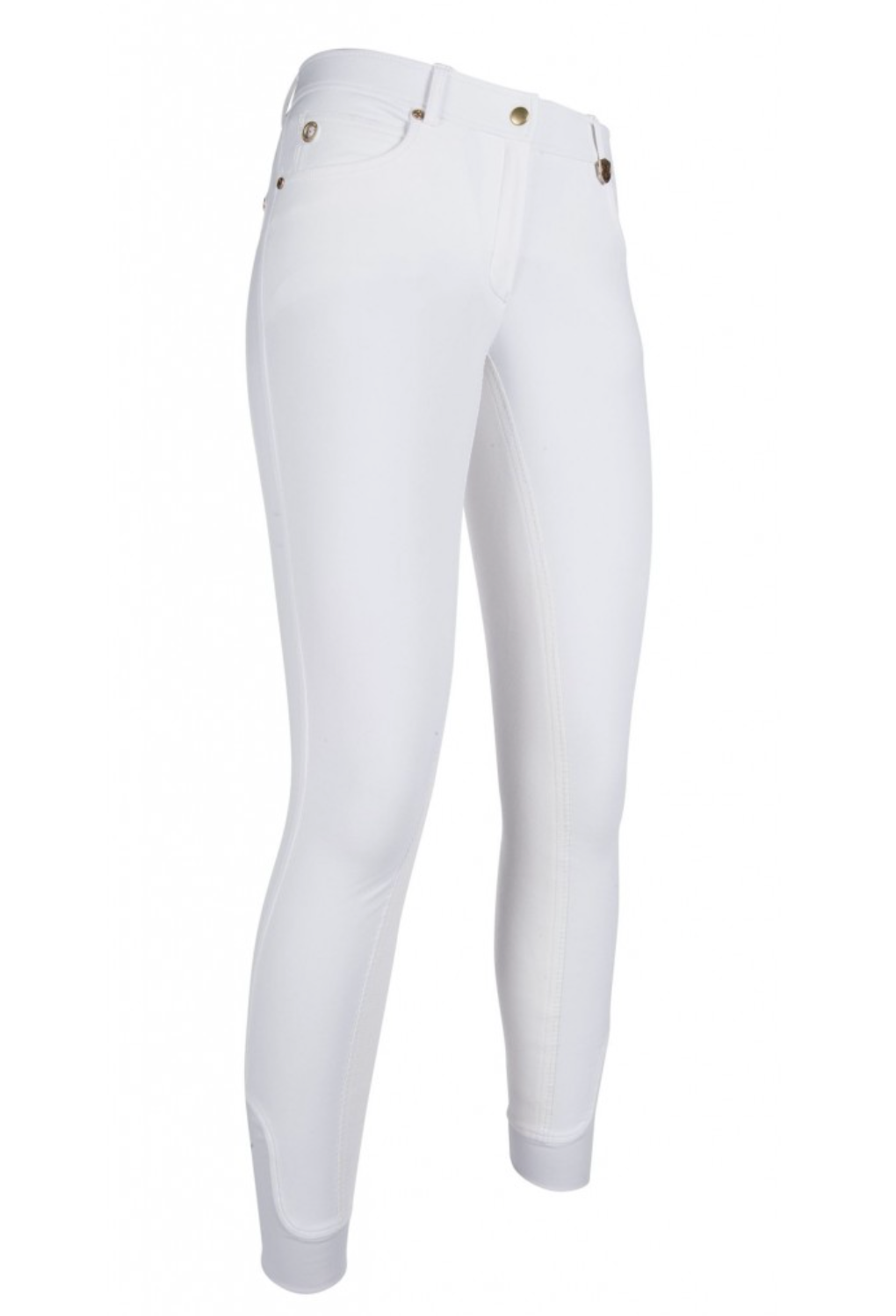 HKM Ladies Basic Full Seat Suede Breech Breeches HKM - Equestrian Fashion Outfitters