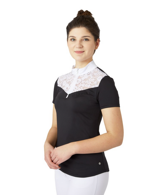 B Vertigo Kayla Laced Show Shirt Show Shirts Horze Equestrian - Equestrian Fashion Outfitters