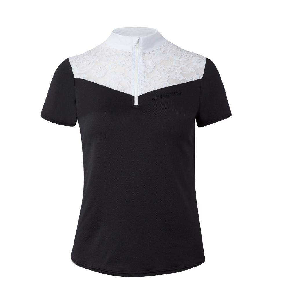 B Vertigo Kayla Laced Show Shirt Show Shirts Horze Equestrian - Equestrian Fashion Outfitters