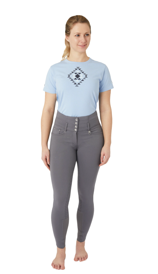 Horze Tara High Waisted Breech Breeches Horze Equestrian - Equestrian Fashion Outfitters