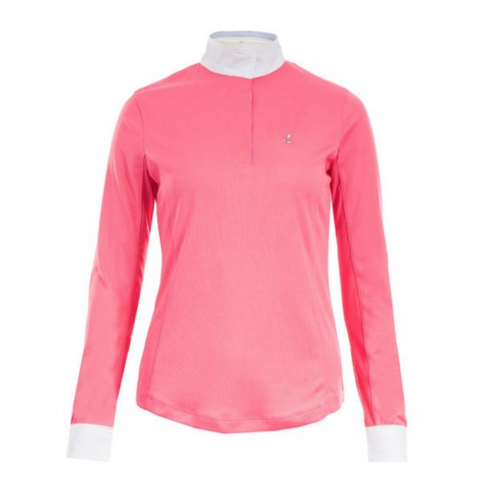 Horze Blaire Long Sleeve Show Shirt Show Shirts Horze Equestrian - Equestrian Fashion Outfitters