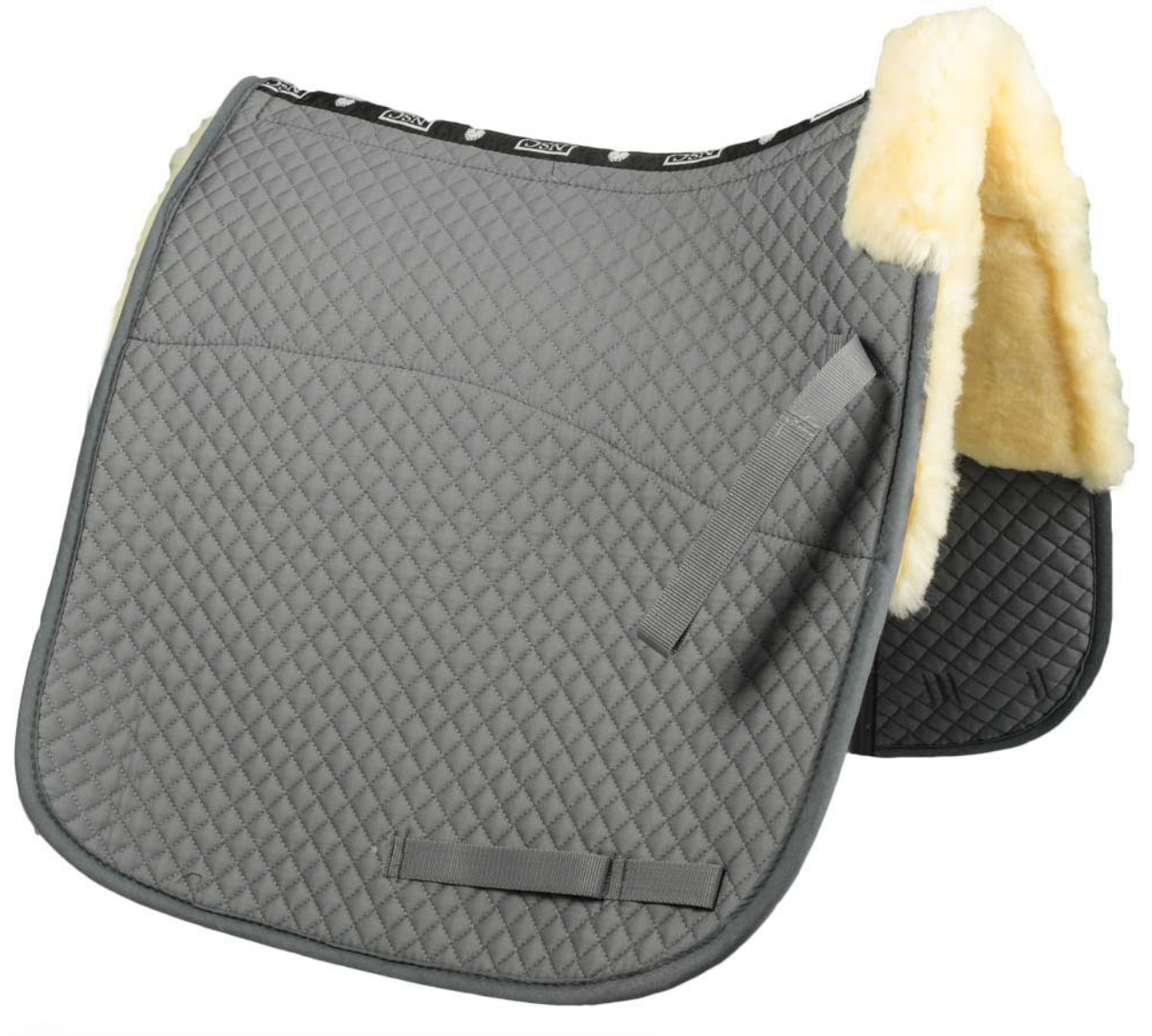 NSC Sheepskin Dressage Saddle Pads Saddle Pad NSC - Equestrian Fashion Outfitters