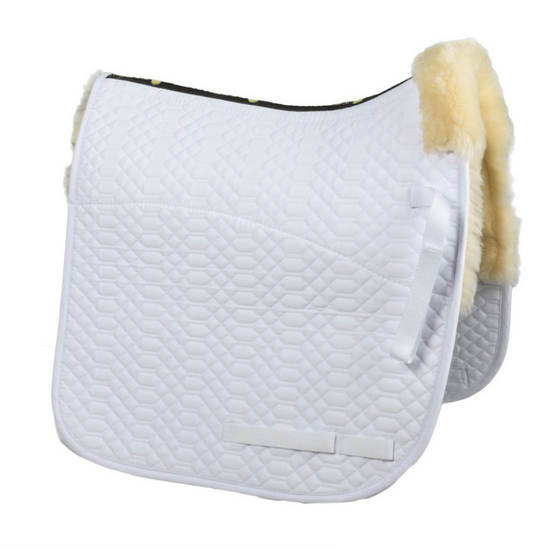 NSC Sheepskin Dressage Saddle Pads Saddle Pad NSC - Equestrian Fashion Outfitters