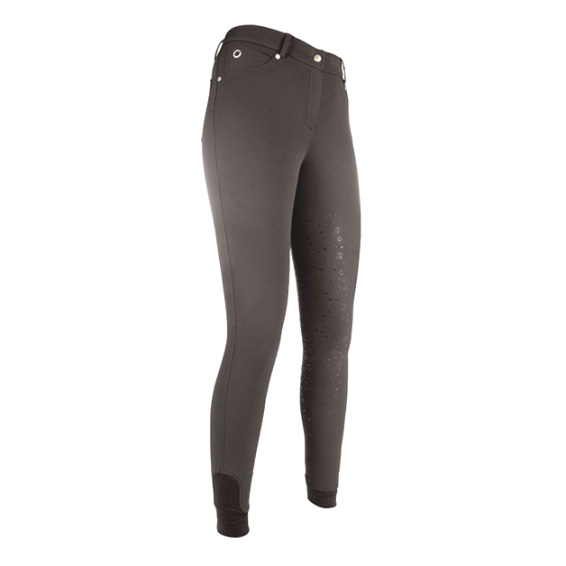 HKM LG Knee Patch Silicone Breech Breeches HKM - Equestrian Fashion Outfitters