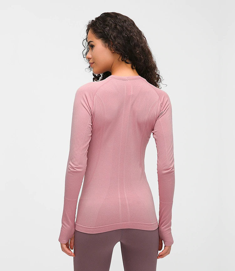 Cypress Seamless Long Sleeve Shirt Tops Elevated Equestrian - Equestrian Fashion Outfitters