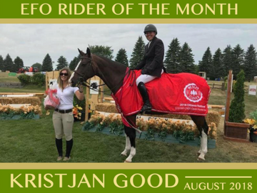 AUGUST - EFO Feature Rider of the Month: Kristjan Good
