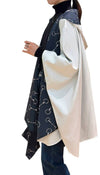 Horse Bit Reversible Rain Cape  Winding River - Equestrian Fashion Outfitters