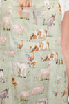 Farm Animals Print Overalls Apparel SM WARDROBE - Equestrian Fashion Outfitters