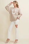 Horseshoe Pullover Sweater