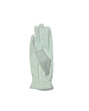 White equestrian glove on a white background