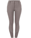 Gray taupe beige riding pants on a white background