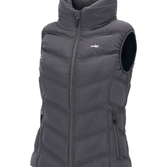 Schockemohle Gray Marleen vest on a white background