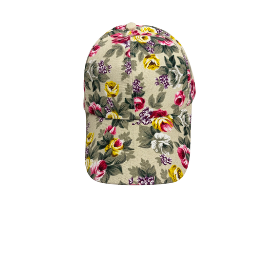 Floral Ball Cap Hat Equestrian Fashion Outfitters - Equestrian Fashion Outfitters