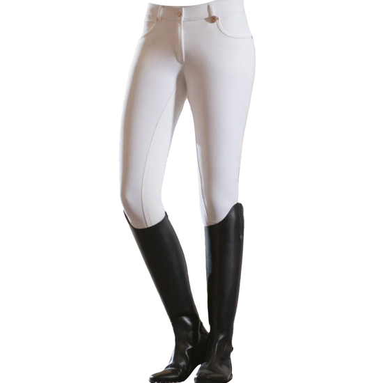 HKM Ladies Basic Full Seat Suede Breech Breeches HKM - Equestrian Fashion Outfitters